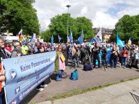 Demo gegen Panzertransporte Rostock 5.5.2024_4